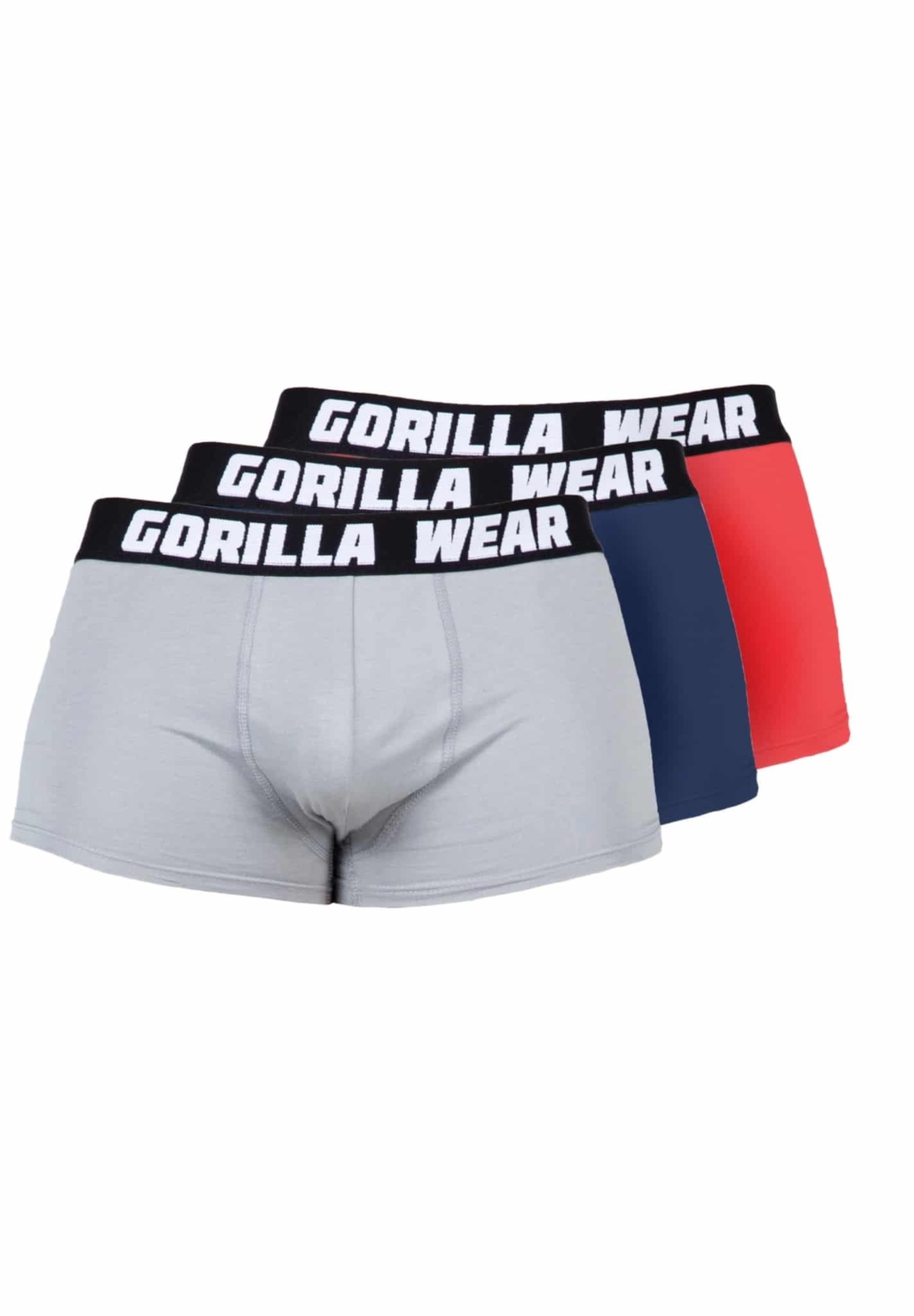 99179800 gorilla wear boxershorts 3 pack gray navy red 52 scaled