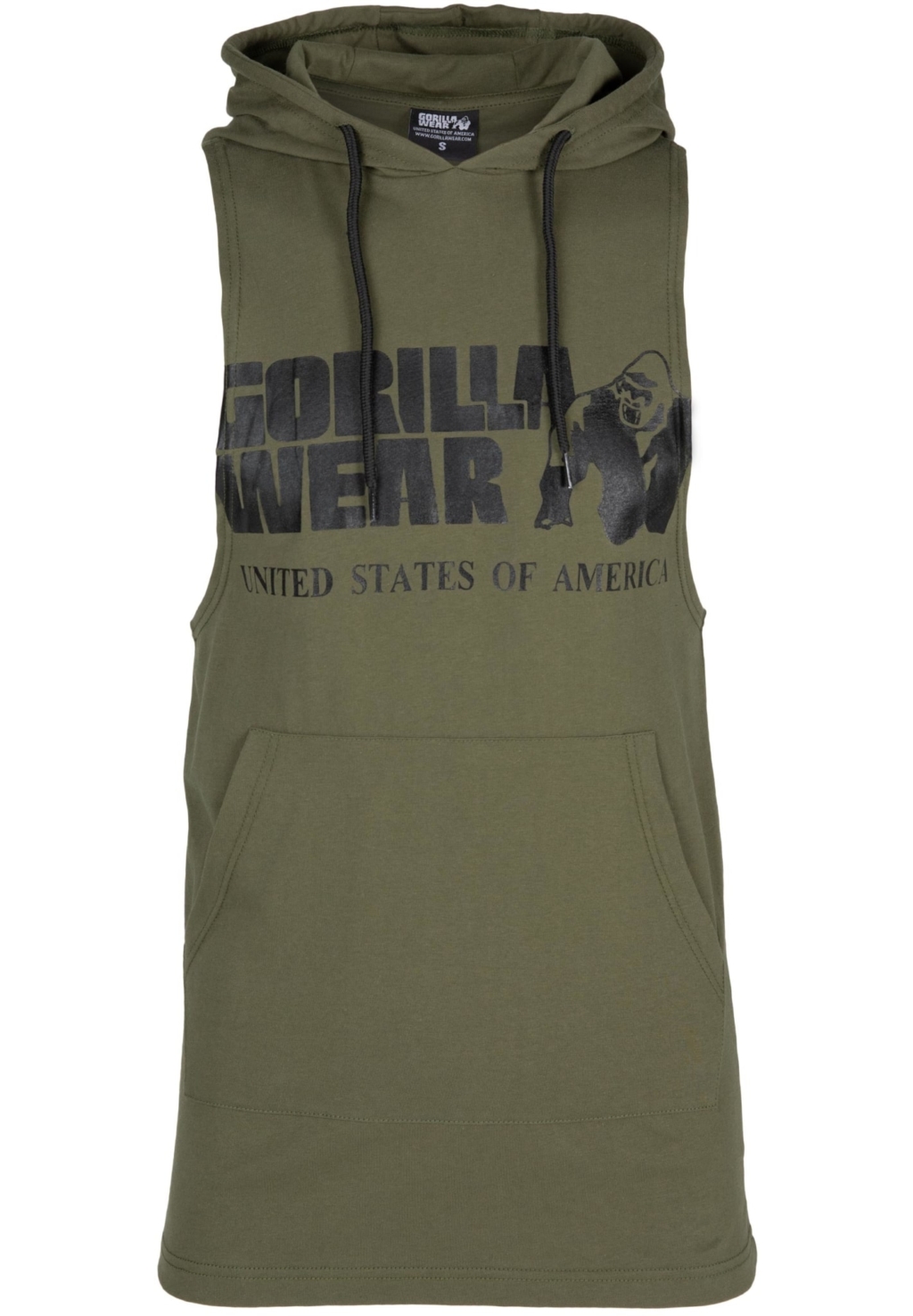 90127400 rogers hooded tank top army green 01 scaled