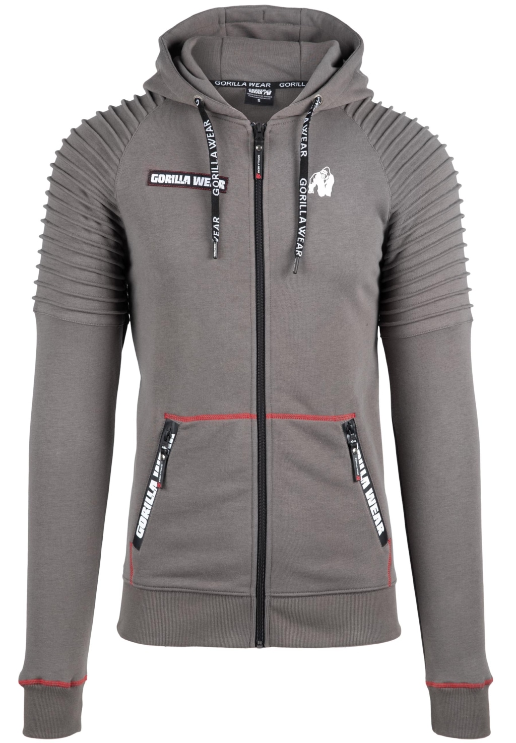 90841800 georgia zipped hoodie gray 01